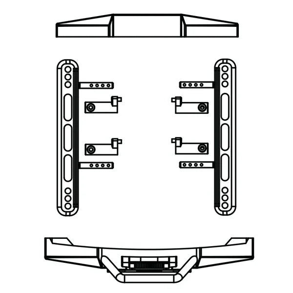 FURITEK FX118 KATANA BUMPER & SIDE STEP SET - HeliDirect