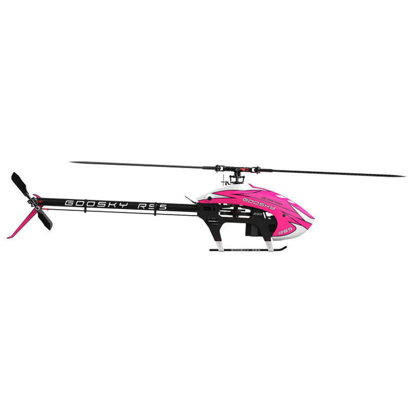 Goosky Legend RS5 Helicopter Kit w/ Blade - Pink (Unassembled)