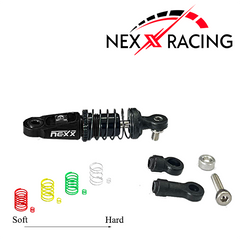 Nexx Racing Dual Spring Center Oil Shock Premium - BLACK