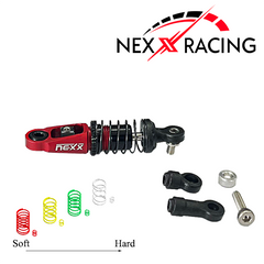 Nexx Racing Dual Spring Center Oil Shock Premium - RED