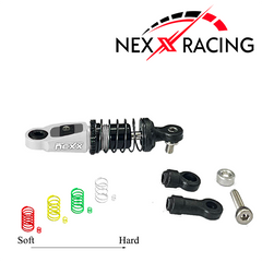 Nexx Racing Dual Spring Center Oil Shock Premium - SLIVER