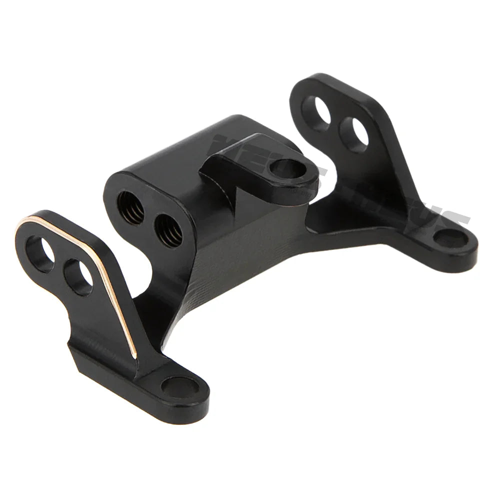 Meus Racing Brass Rear Link Mount For Axial 1/18 UTB18 - BLACK - HeliDirect