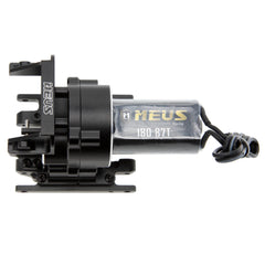 MEUS Racing Aluminum Dual Speed Gearbox Gearbox High Speed 15.7:1 Low Speed 56.6:1 for TRAXXAS 1/18 TRX4M Crawlers Upgrade Parts - BLACK - HeliDirect