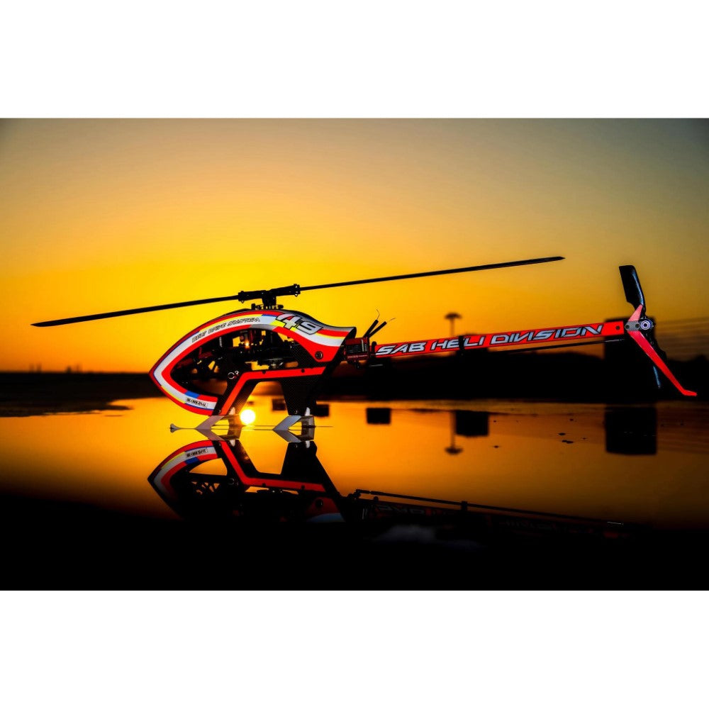 SAB Goblin RAW 420 Competition Helicopter Kit - With Main & Tail Blades - HeliDirect