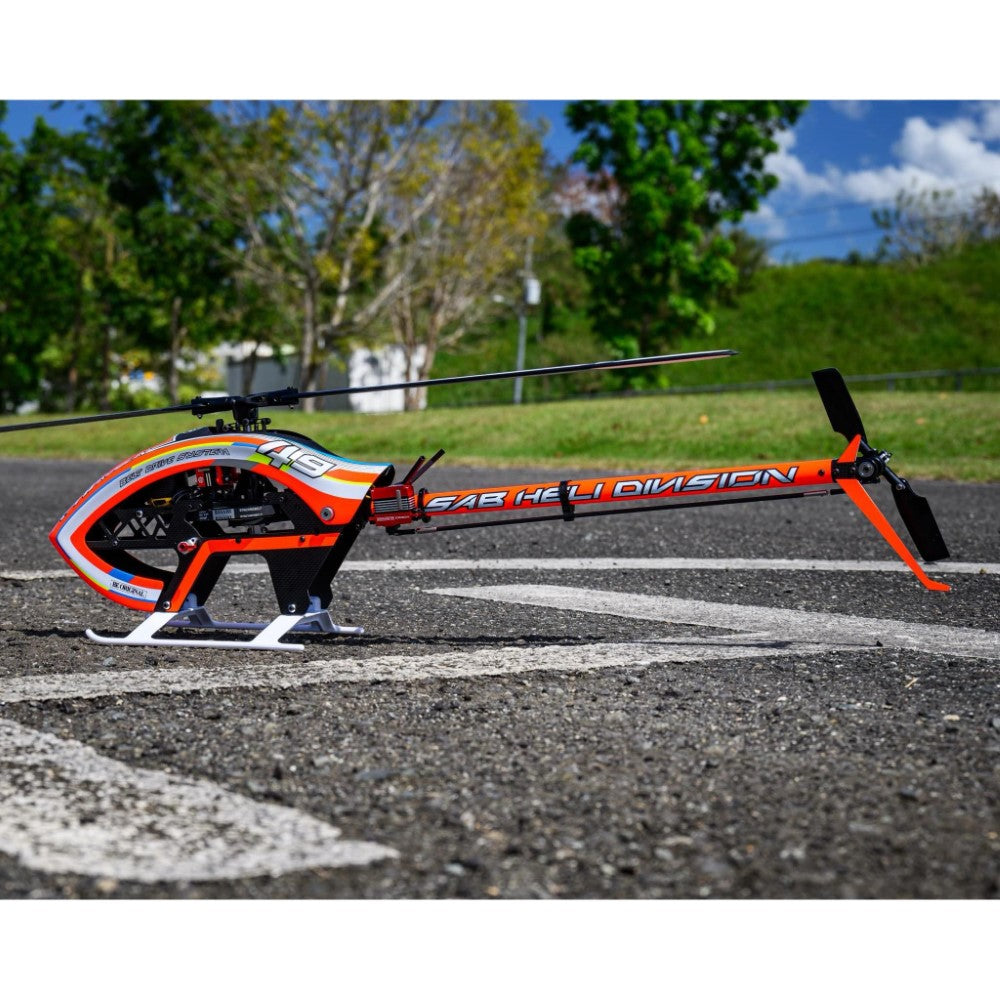 SAB Goblin RAW 420 Competition Helicopter Kit - With Main & Tail Blades - HeliDirect