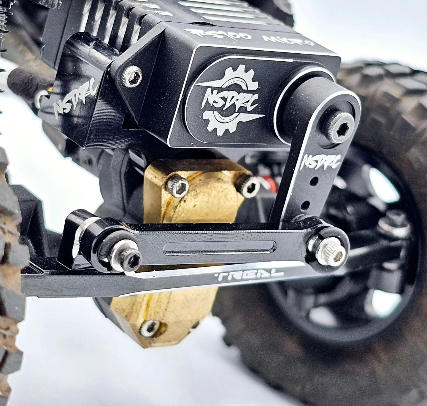 NSDRC RS100 HIGH TORQUE MICRO SERVO (Normal Side Wire Exit) - BLACK