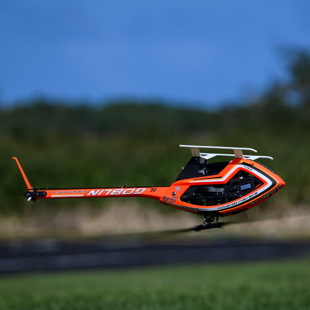 SAB ILGoblin PRO 520 Orange w/ Main and Tail Blades
