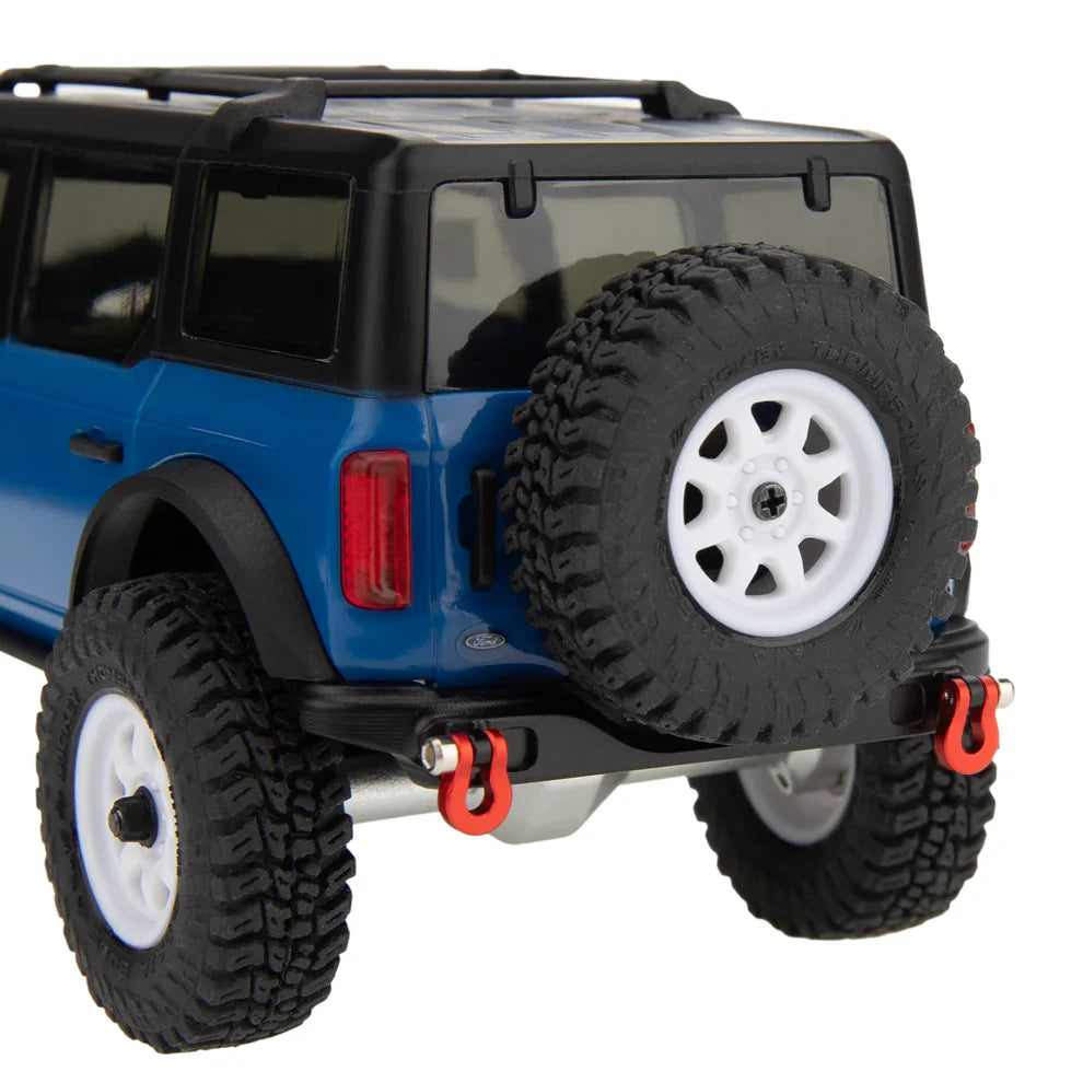 MEUS Racing Aluminum Front Rear Bumpers for 1/30 SCX30 Bronco