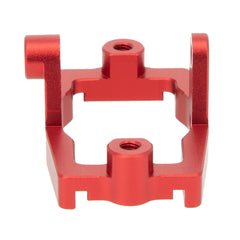 Meus Racing Aluminum Servo Mount Metal Servo Mount for 1/18 TRX4M TRX-4M RC Crawler Upgrade Parts Accessories - RED - HeliDirect