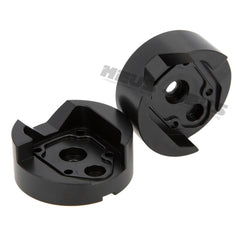 Meus Racing Brass Front Outer Portal Housing For Axial 1/18 UTB18 - BLACK - HeliDirect