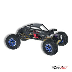 FURITEK BETTLE CARBON FIBER COMP CHASSIS FOR AXIAL SCX24 - HeliDirect