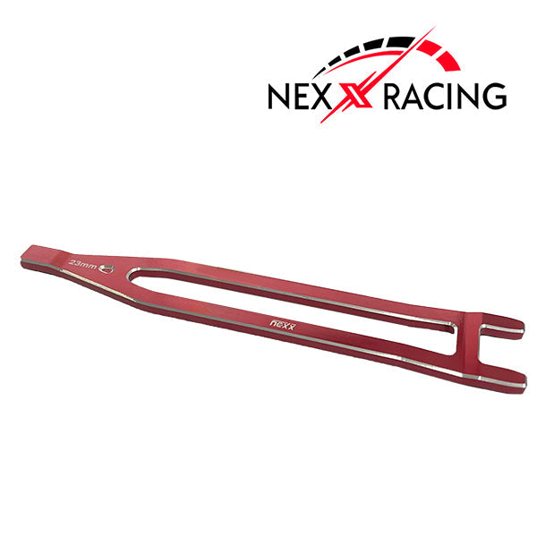 Nexx Racing Battery Strap for Traxxas 1/10 Jato - Red