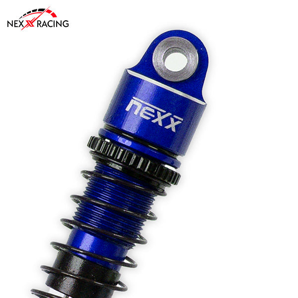 Nexx Racing 53mm Oil shocks (4pcs) for 1/18 RC Crawler Redcat Ascent18 - BLUE