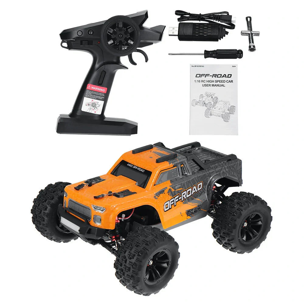 MJX MEW4 M163 1/16 2.4G 4WD RC Car Brushless High Speed Off Road Vehicle Models - HeliDirect