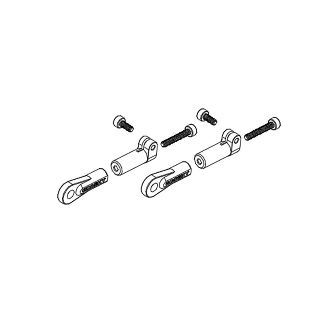 Goosky RS5 Tail Push Rod Ball Joint Set