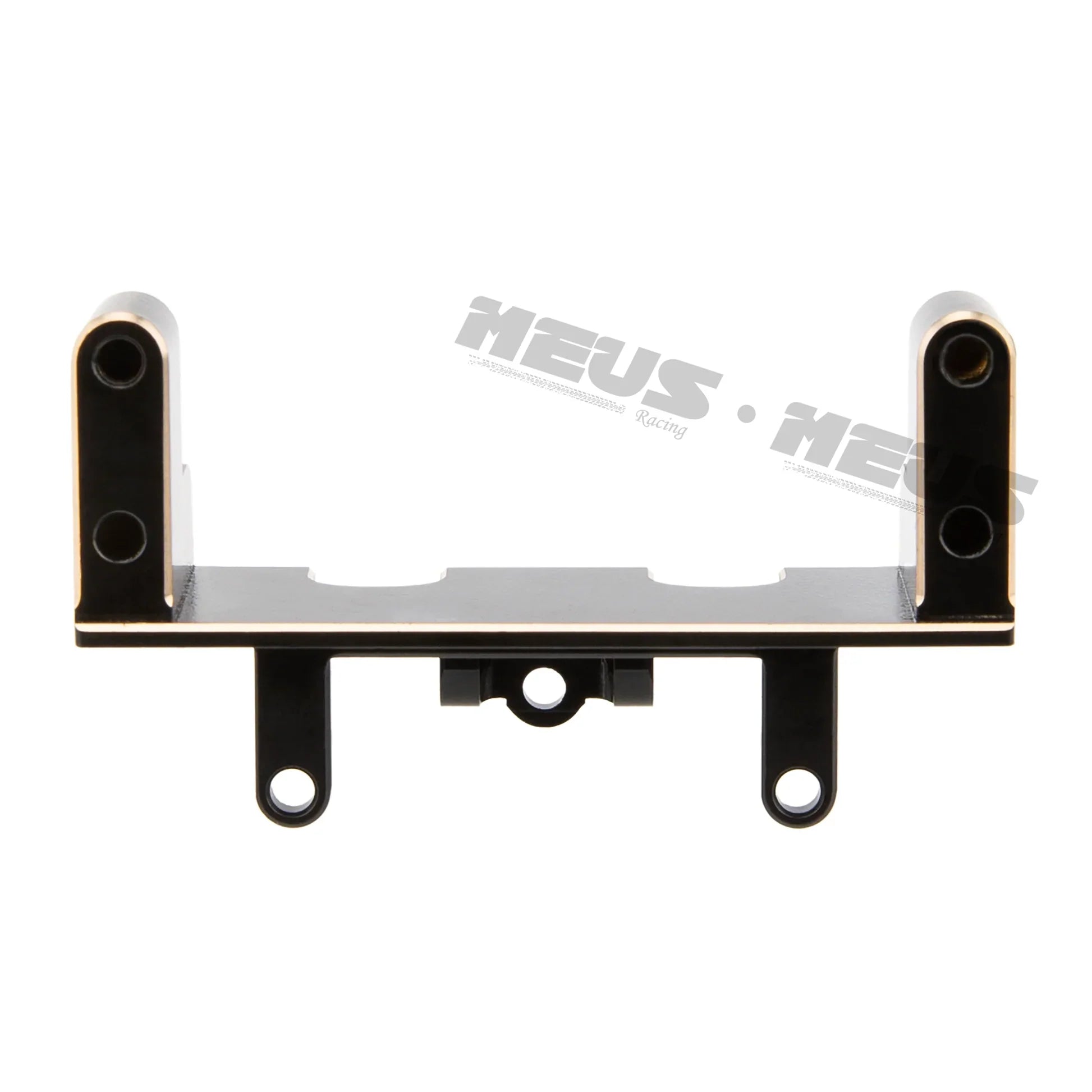 Meus Racing Brass Front Servo Mount For Axial 1/18 UTB18 - BLACK - HeliDirect