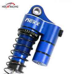 Nexx Racing 59mm Long Reservoir shocks (4pcs) for for 1/18 RC Crawler Redcat Ascent18 - BLUE