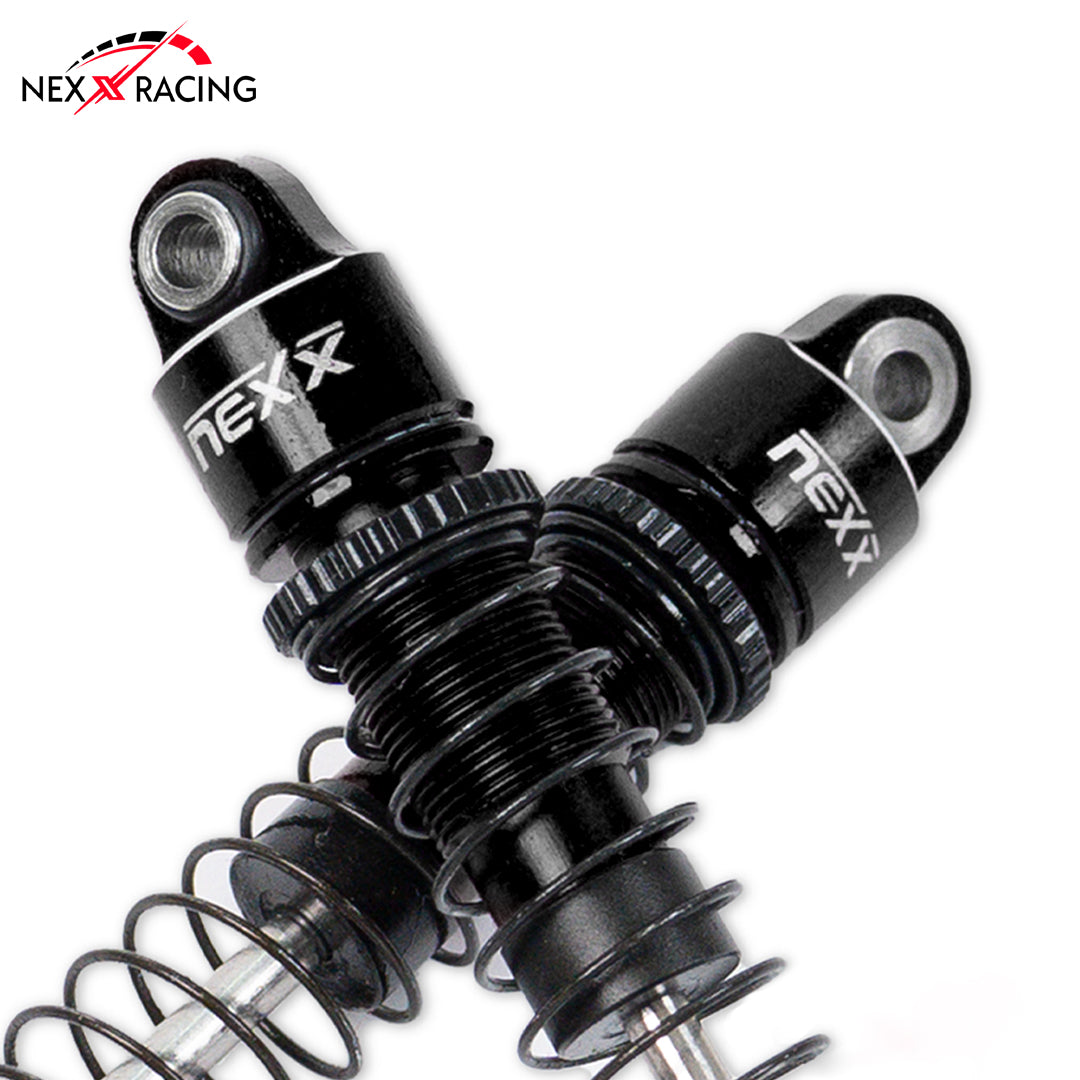 Nexx Racing 53mm Oil shocks (6pcs) for Hobby Plus 1/18 ARKTOS 6X6 - BLACK