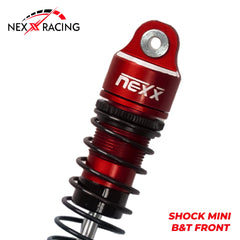 Nexx Racing Front Oil shock (2pcs) for Mini-T& Mini-B - RED