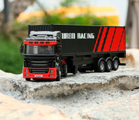 Turbo Racing 1:76 C50 RC Car Semi-Truck - BLACK - HeliDirect
