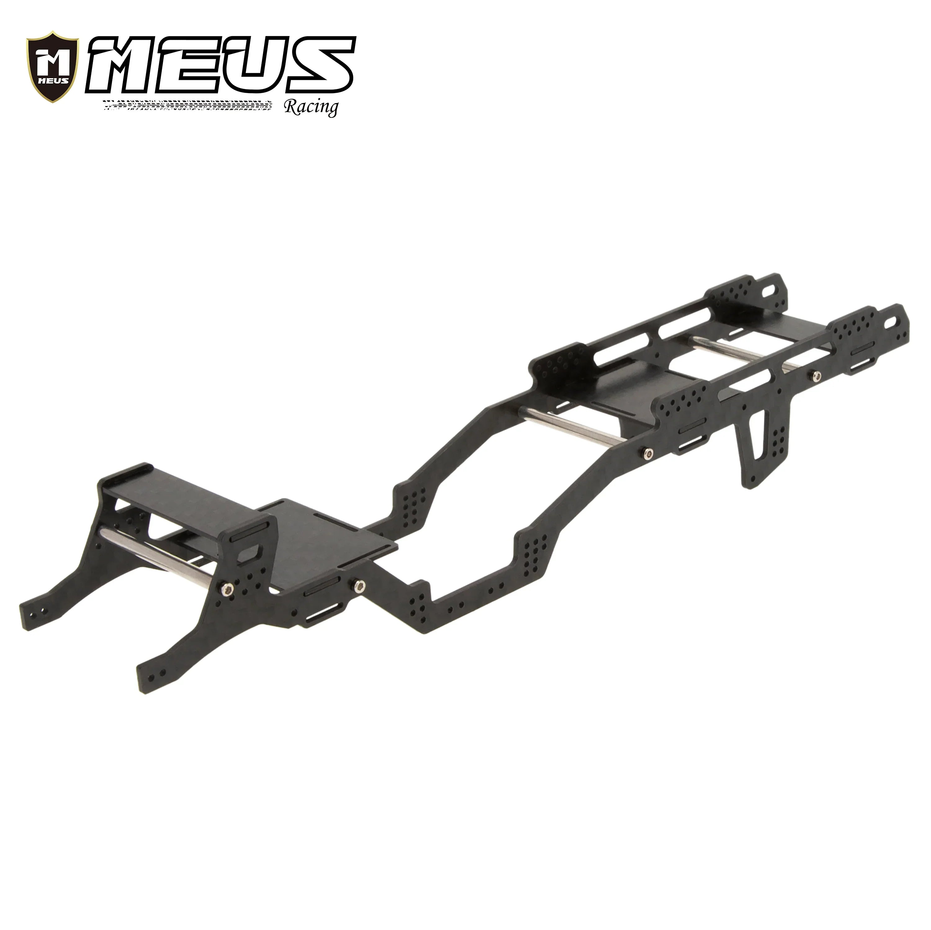 Meus Racing Carbon Fiber LCG Chassis /Center Axle Cover/Gear for Axial SCX24 6×6 Refit Kits - HeliDirect