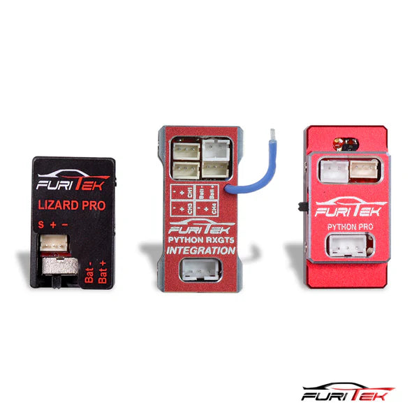 FURITEK TORPEDO RXGT5 BRUSHLESS POWER SYSTEM FOR TRX-4M INTEGRATION FLYSKY FS-GT5 VERSION