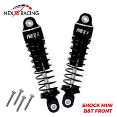 Nexx Racing Front Oil shock (2pcs) for Mini-T& Mini-B - BLACK