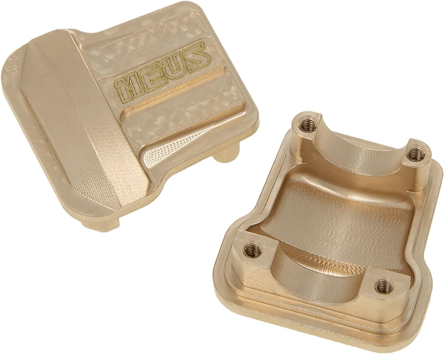 Meus Racing Brass Front Rear Axle Diff Cover for 1/18 RC Crawler Car TRX4M TRX-4M Bronco Defender Upgrade Parts - HeliDirect