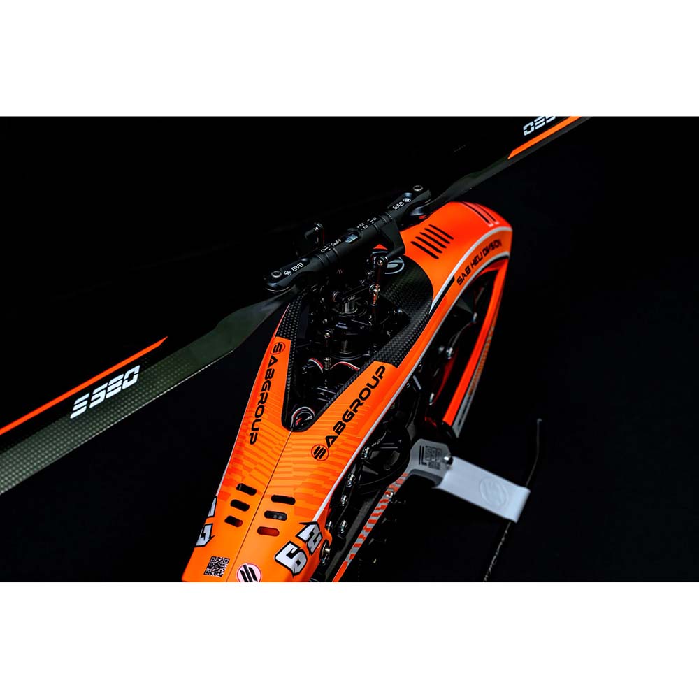 SAB ILGoblin PRO 590 Orange w/ Main and Tail Blades