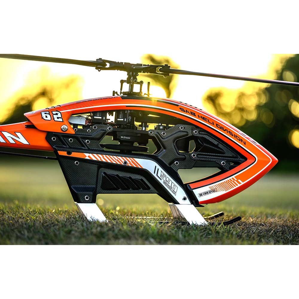 SAB ILGoblin PRO 590 Orange w/ Main and Tail Blades