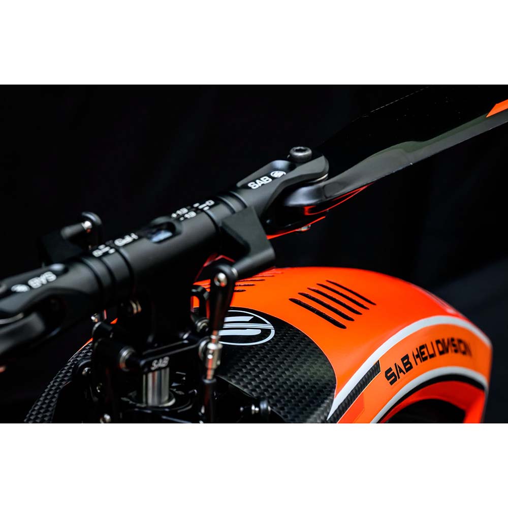 SAB ILGoblin PRO 590 Orange w/ Main and Tail Blades