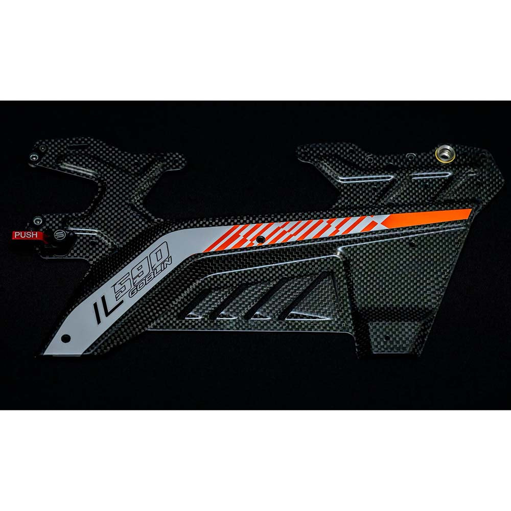 SAB ILGoblin PRO 590 Orange w/ Main and Tail Blades