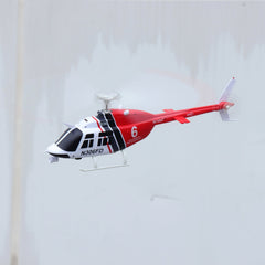 RC ERA 4CH C138 Bell206 Gyro Stabilized Helicopter w/ Optical Sensor Flow and Upgraded Transmitter - RTF (3 servos) - Red