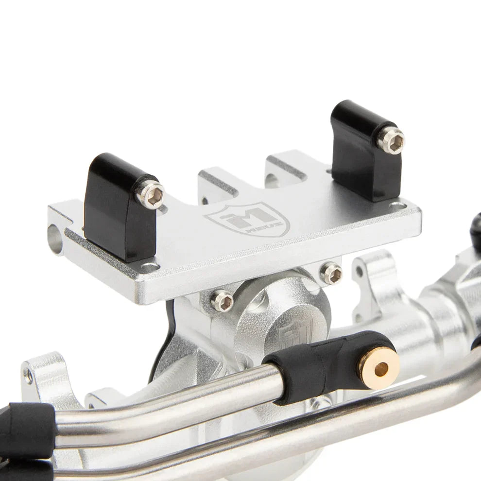 MEUS Racing SCX24 Metal V2 Isokinetic Front Rear Axles +5MM Isokinetic 3-Section CVD With 52° Steering Angle for 1/24 SCX24