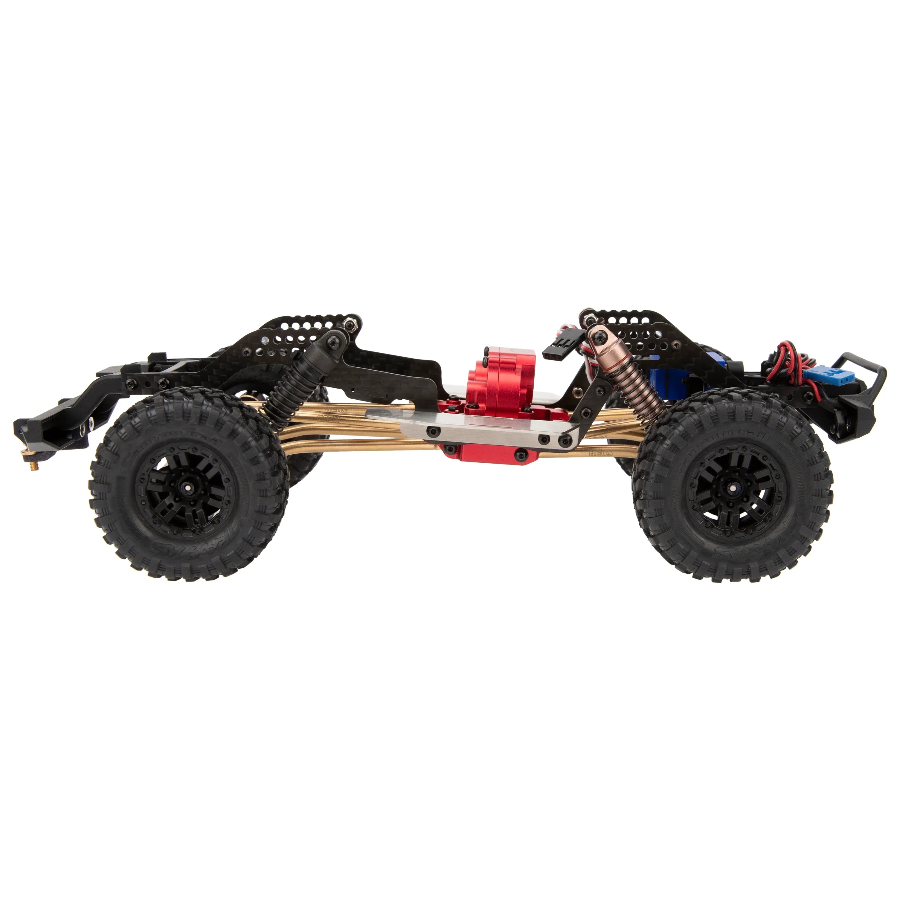 Meus Racing 1/18 RC Car Carbon Fiber LCG Chassis Frame Girder for TRAXAS TRX-4M 1/18 RC Crawler Car Upgrade Parts - HeliDirect