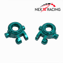 Nexx Racing Front Steering Knuckle for Traxxas 1/10 Jato - Red Turquoise