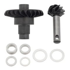 MEUS Racing Overdrive Underdrive Steel Helical Diff Axle Gears For 1/10 SCX10 II SCX10 III SCX10 Pro AR44, AR45 Axles