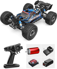 MJX Hyper Go 16207 Remote Control 2.4G 1/16 Brushless RC Hobby Car Vehicle 65km/h High-Speed Off-Road Truck - HeliDirect