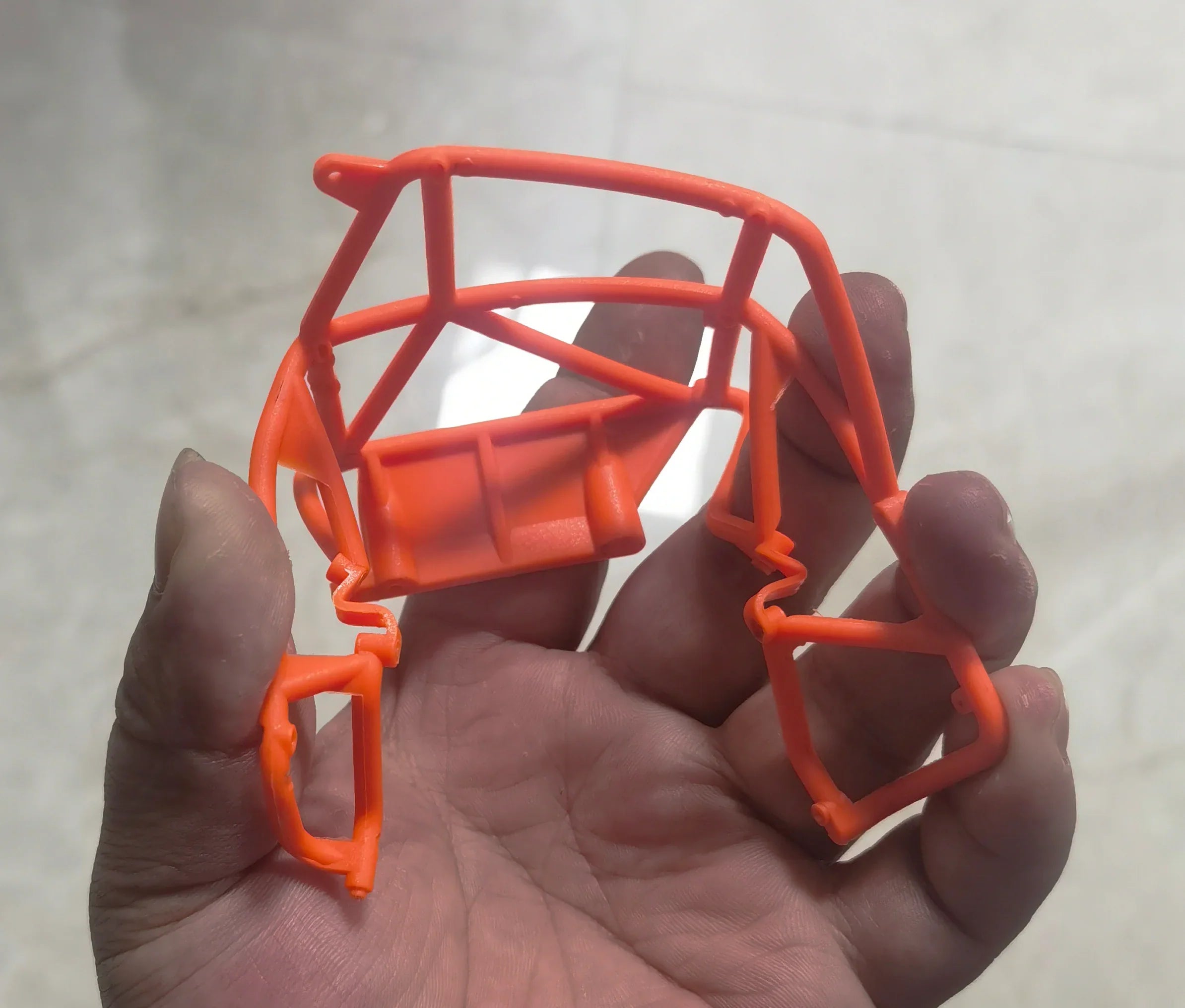 MEUS RACING TRX4M Ripper Nylon Injection molding V2 Version Nylon Cage Body Shell for 1/18 TRX4M (MEX40-Orange) - HeliDirect