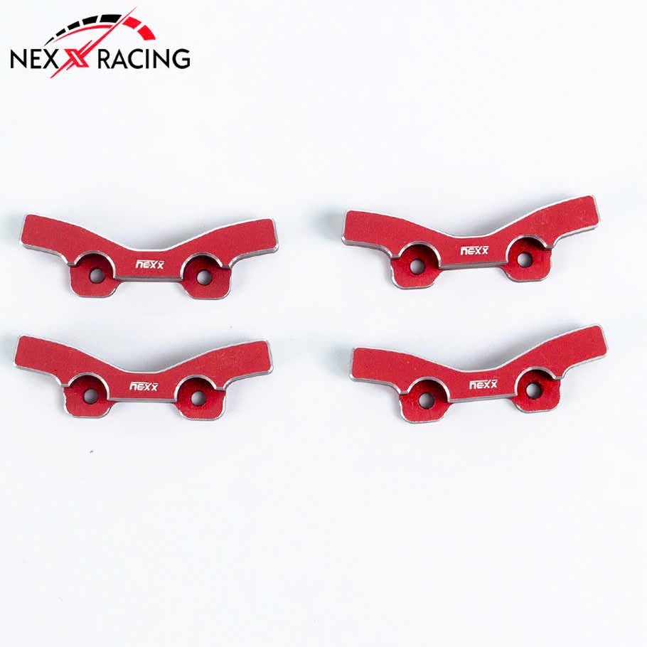 Nexx Racing MST RMX 2.5 Aluminum Front Shock Tower Type 2 (1pcs) - RED