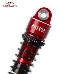 Nexx Racing 53mm Oil shocks (4pcs) for 1/18 RC Crawler Redcat Ascent18 - RED