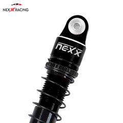 Nexx Racing 45mm Oil Shocks (4pcs) for 1/24 RC Crawler FMS FCX24/ FCX18 Hummer EV - BLACK