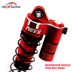 Nexx Racing Rear Reservoir shock (2pcs) for Mini-T& Mini-B - RED