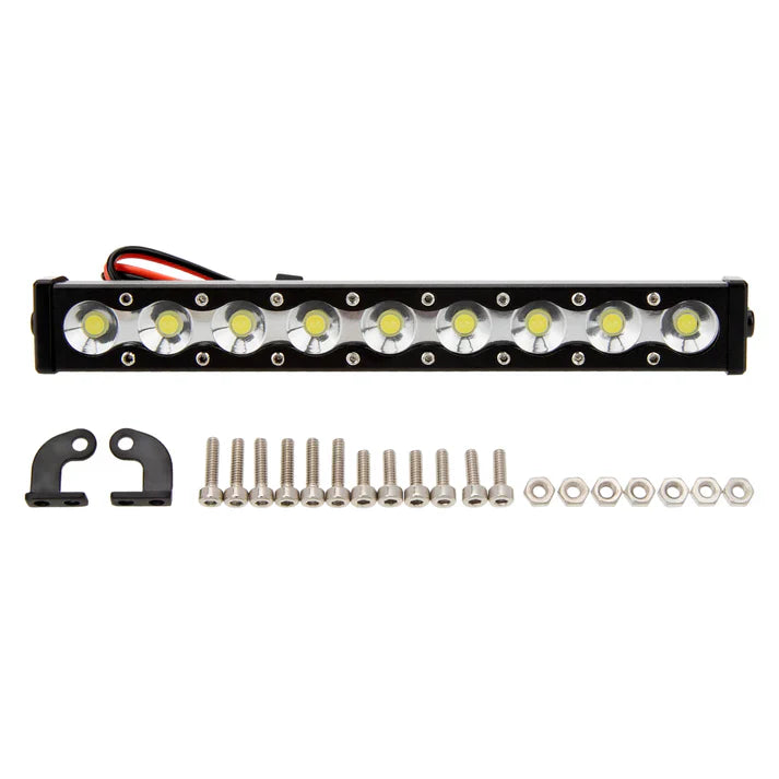 MEUS Racing RC Car LED Lights Roof Light Bar Kit for Axial SCX10 90046 Wraith TRX4 TRX6, Gen8 1/10 1/8
