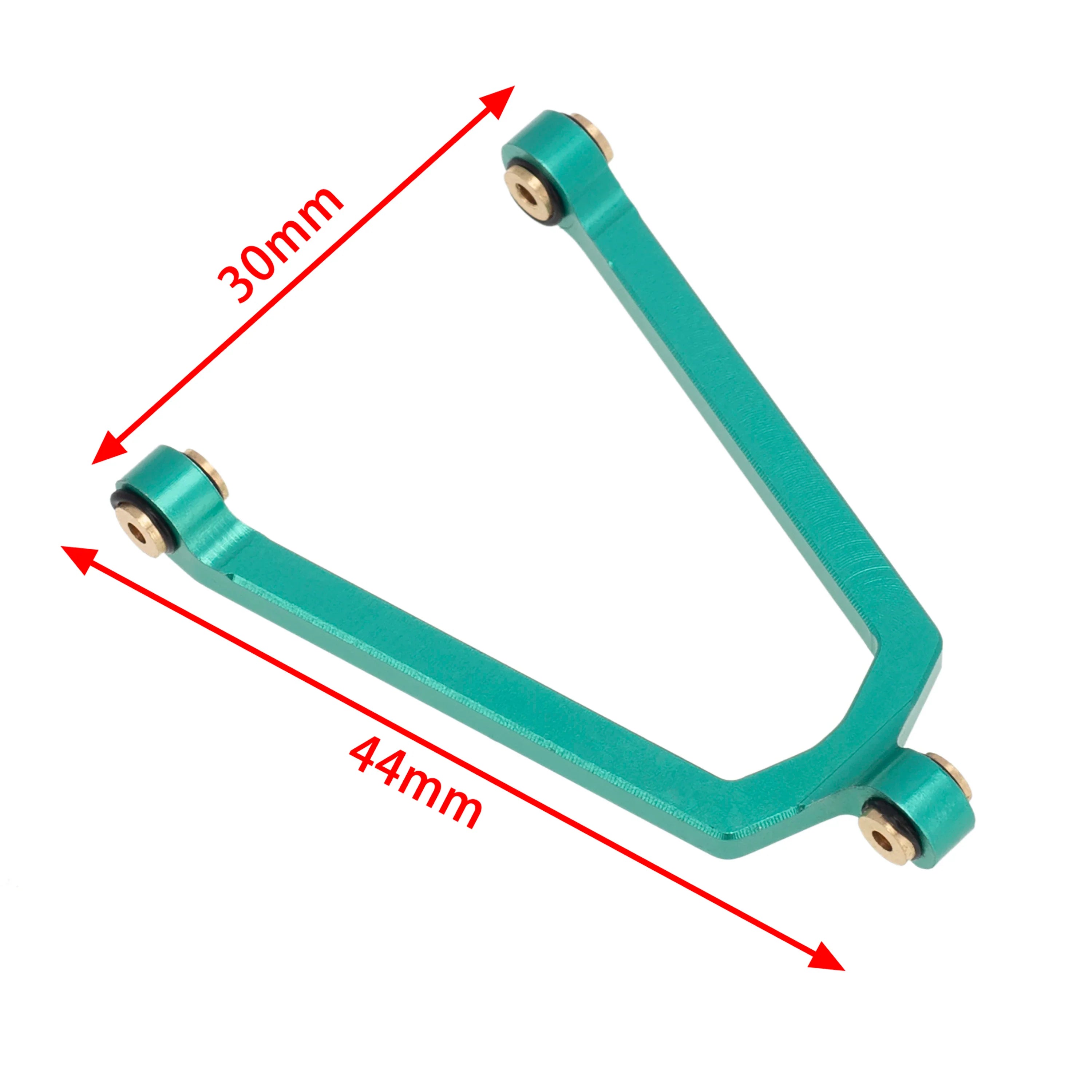 MEUS Racing Aluminum Alloy Link and Steering Rod Kit for Axial SCX24 B-17 C10 Jeep 1/24 RC Car (Green) - HeliDirect