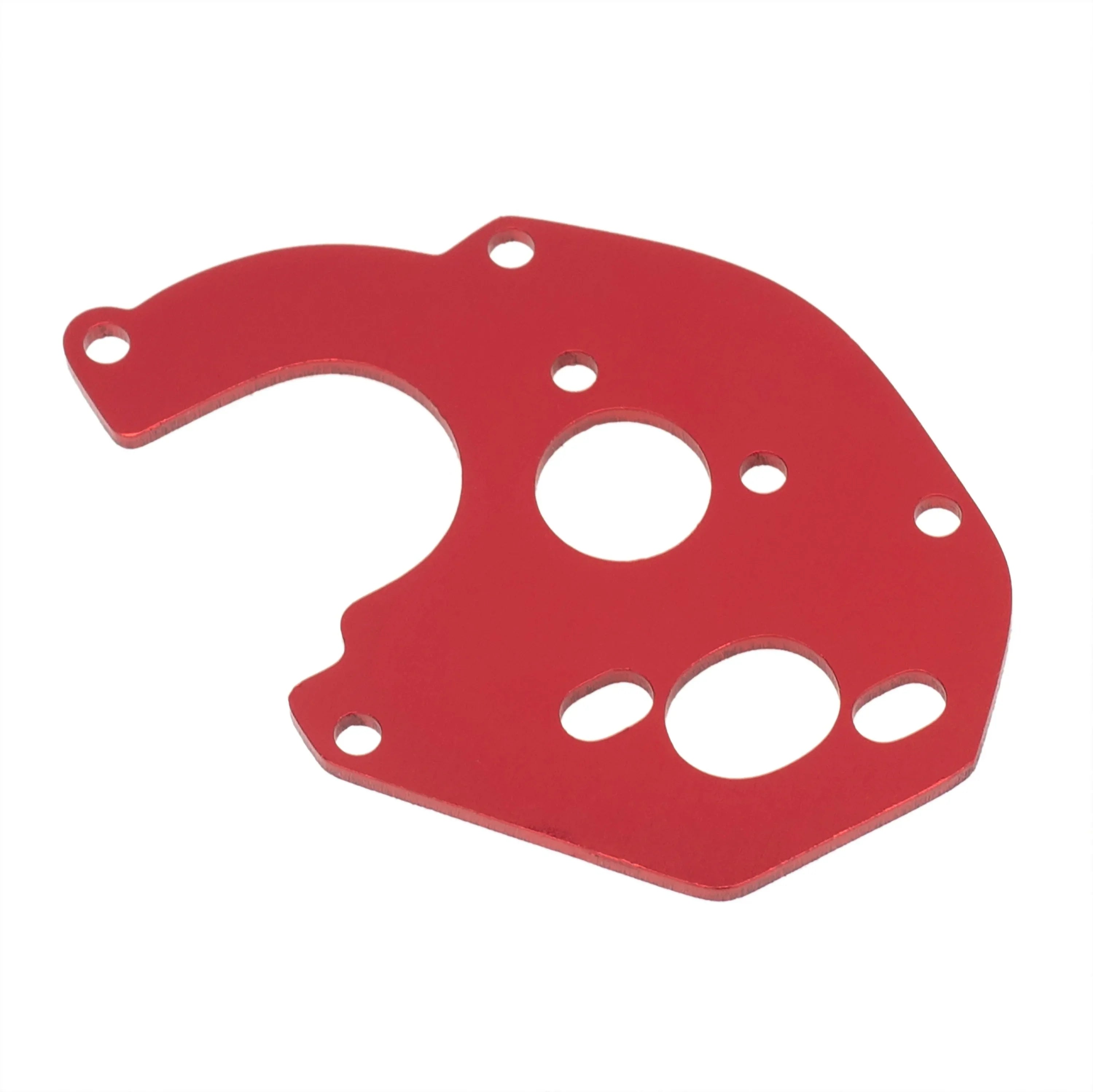 MEUS Racing Metal Motor Plate Aluminum Alloy Motor Mount Plate for 1/24 Axial SCX24 90081 C10 RC Car Upgrade Parts (Red) - HeliDirect