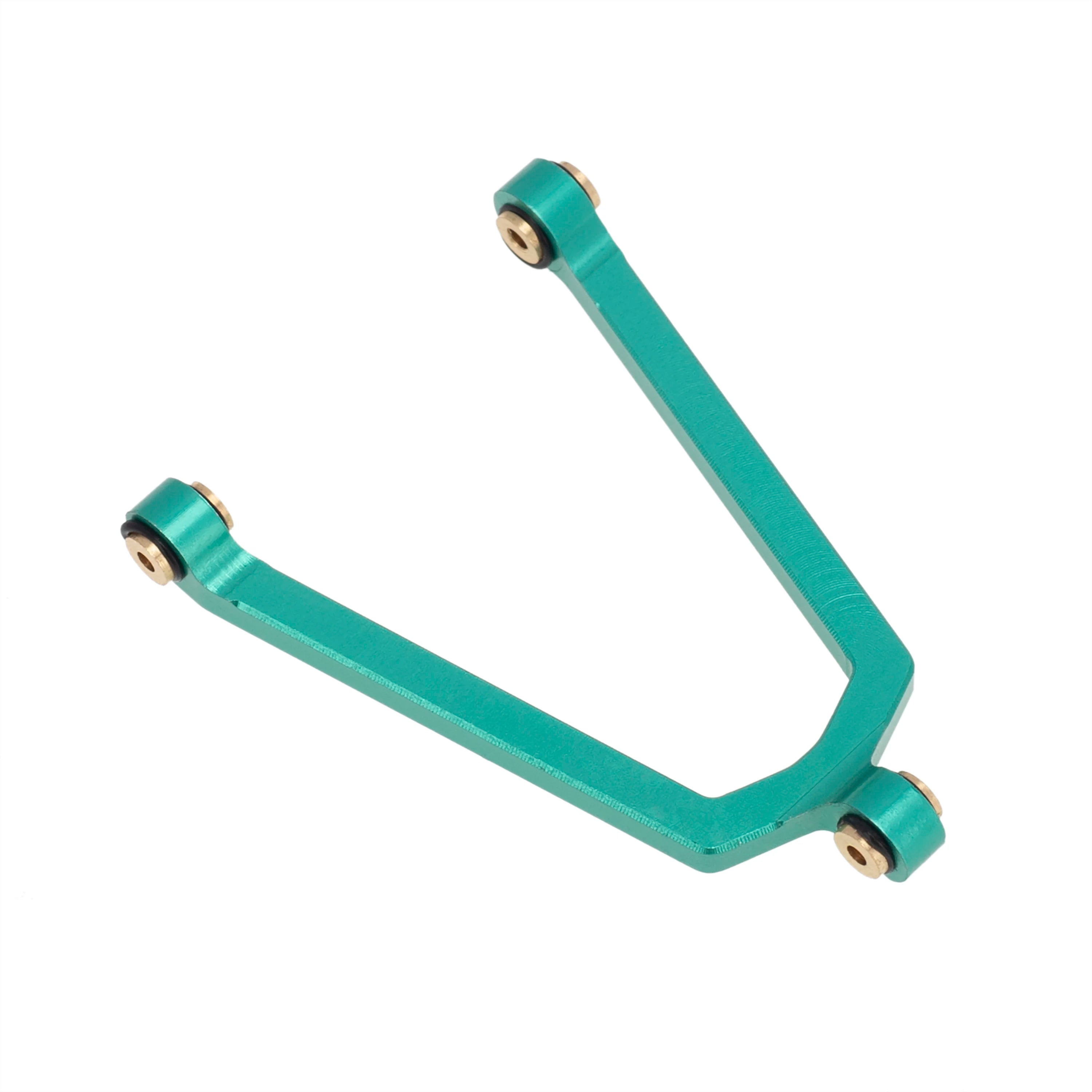 MEUS Racing Aluminum Alloy Link and Steering Rod Kit for Axial SCX24 B-17 C10 Jeep 1/24 RC Car (Green) - HeliDirect