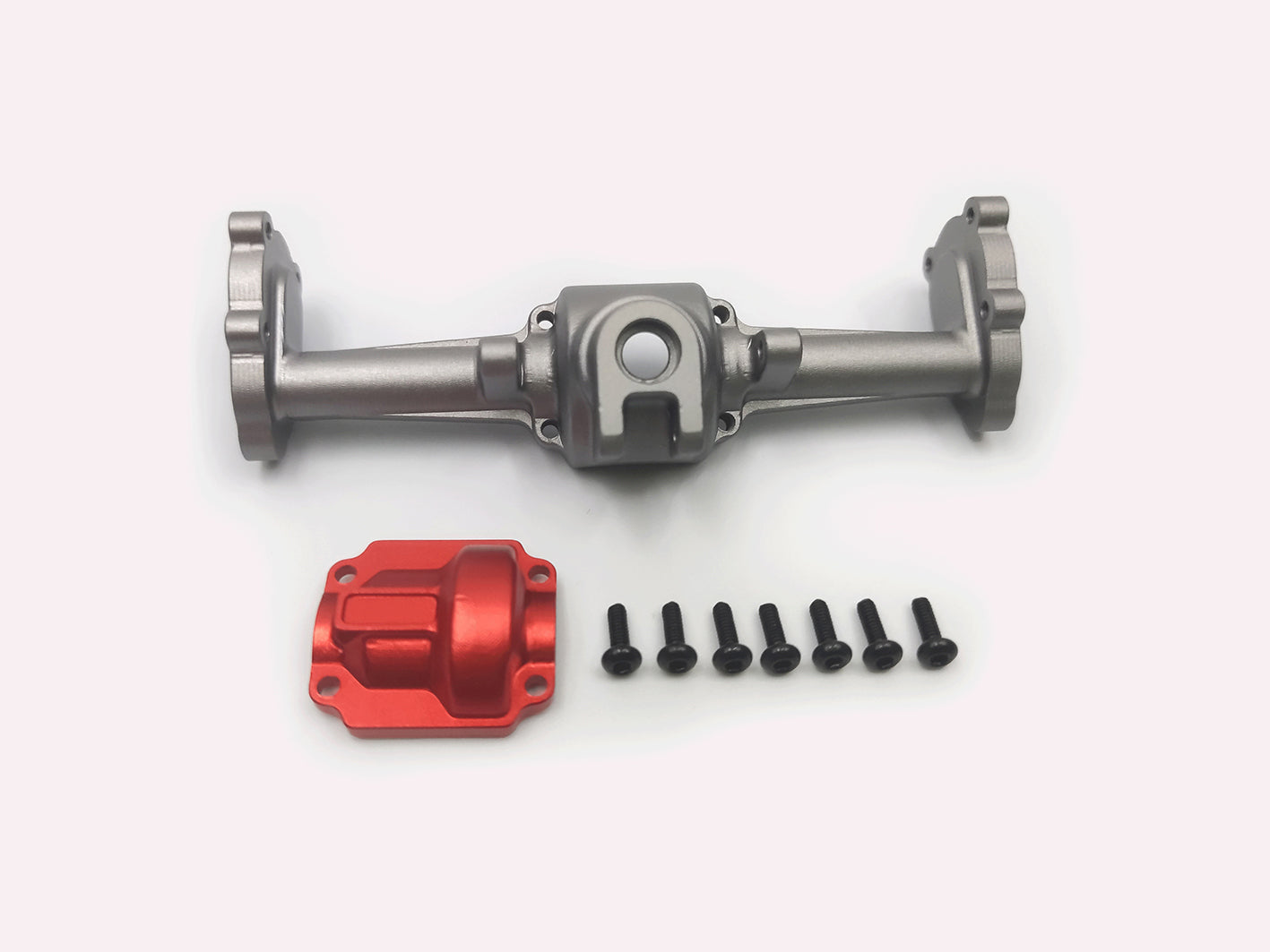 HobbyPlus Machine Aluminum Rear Axle V2 - HeliDirect