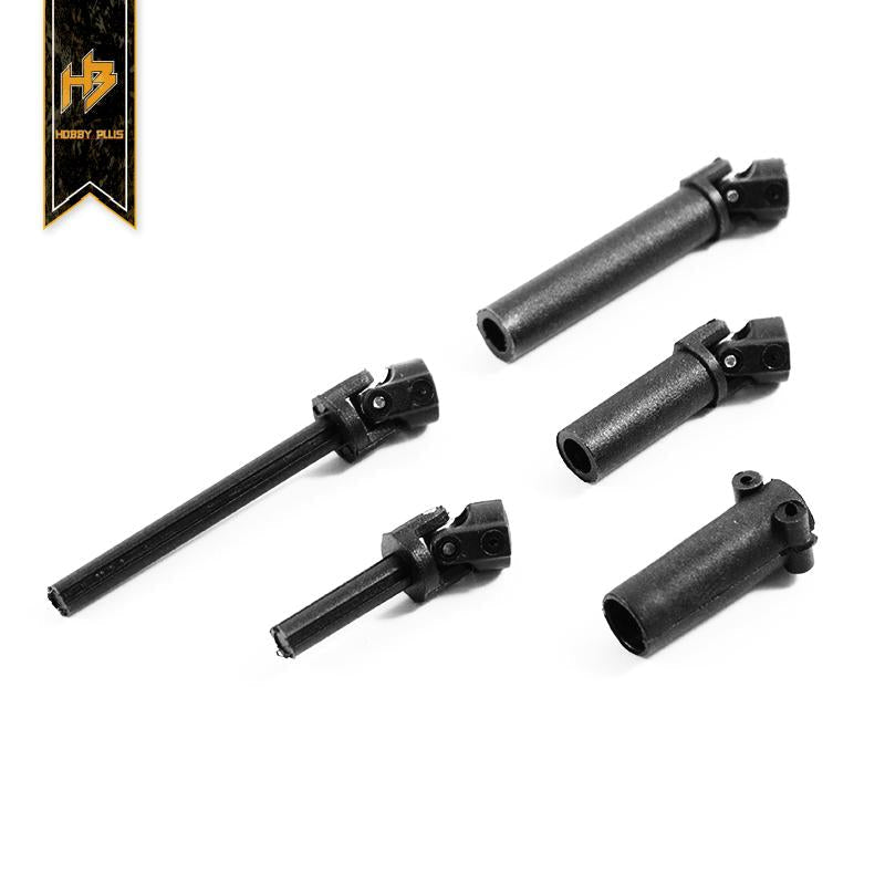 HobbyPlus CR-18 Universal Main Drive Shaft Set & Rear Axle Hub - HeliDirect