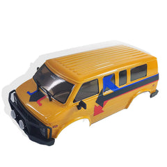 HobbyPlus CR18P-EVO Rock Van Body ( Yellow ) - HeliDirect